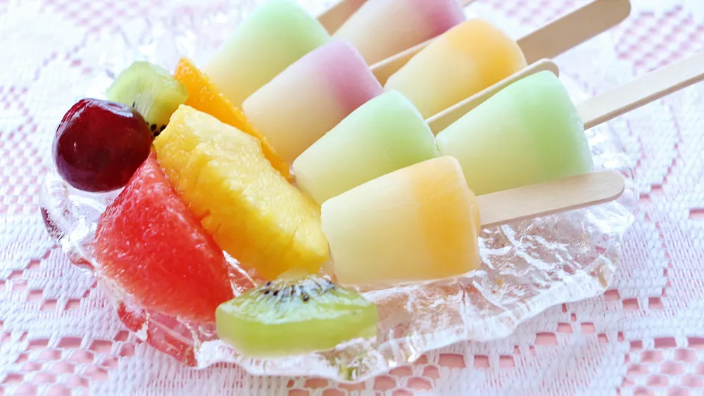 かわいいアイスキャンディー