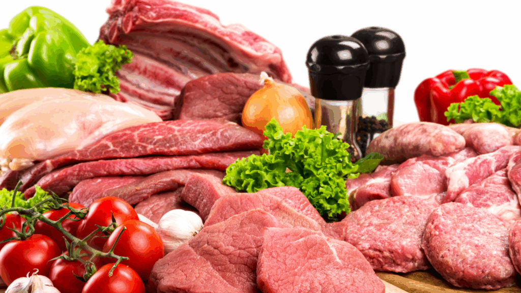 肉などの食材