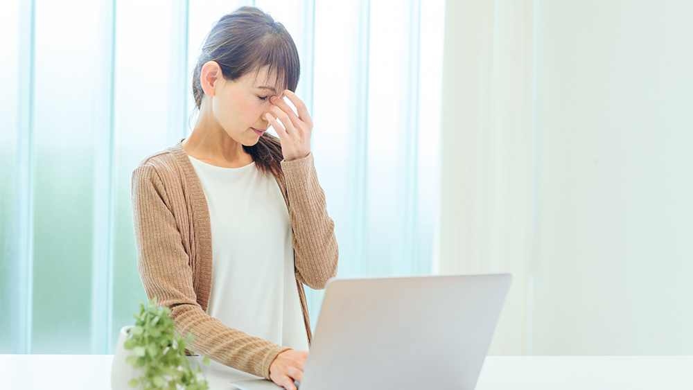 疲れている女性