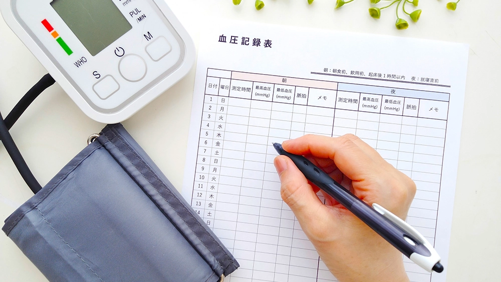 血圧を測るイメージ