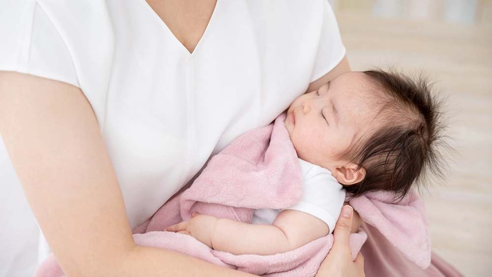 赤ちゃんと母親